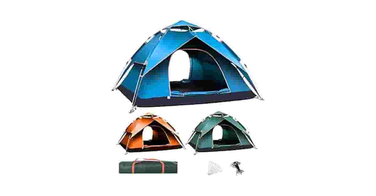 Melhor barraca de camping 6+? 10 opções automáticas