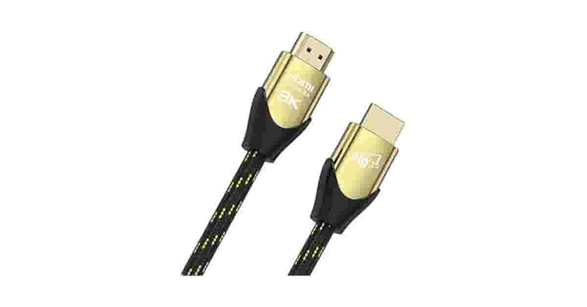 Melhor cabo HDMI para games 4K 120Hz e 8K 60Hz