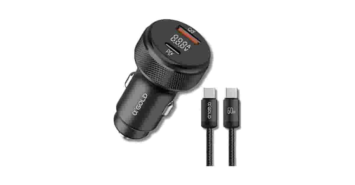 Melhor Carregador Isqueiro: Turbo 60W para Carga Rápida