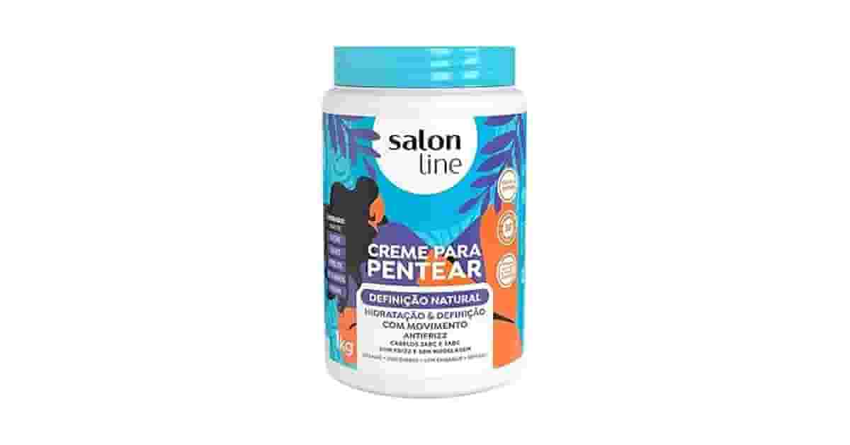Melhor creme de pentear Salon Line p/ cada curvatura