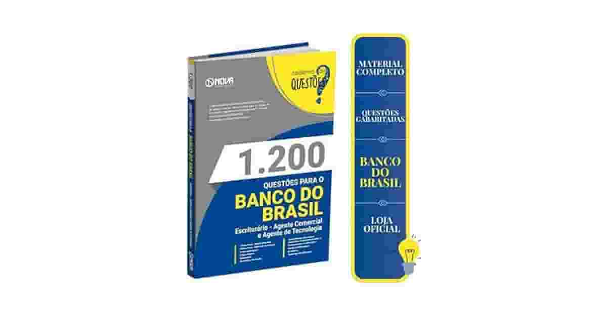 Melhor Curso Para Concurso Banco do Brasil em Apostila?