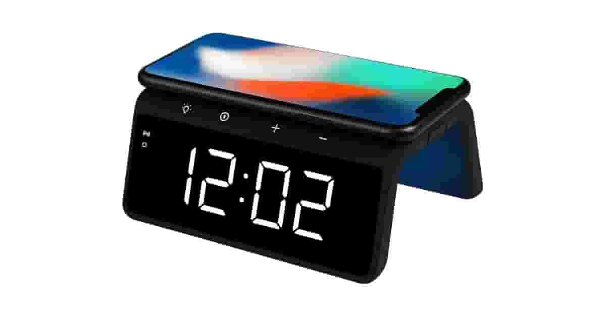 Melhor despertador para iPhone: Carregador e Luz LED