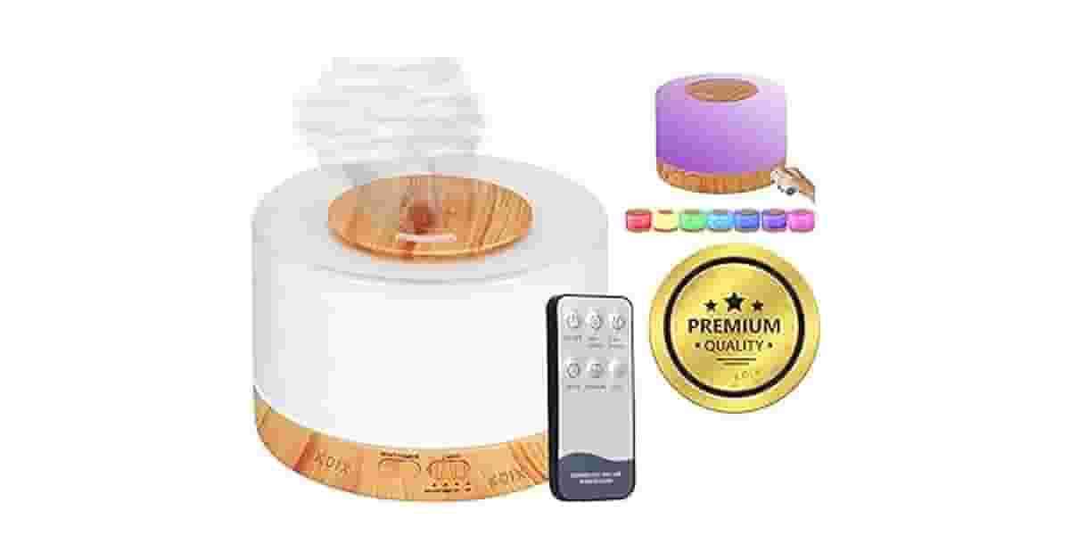 Melhor Difusor de Aromas: 10 Opções com LED e Timer