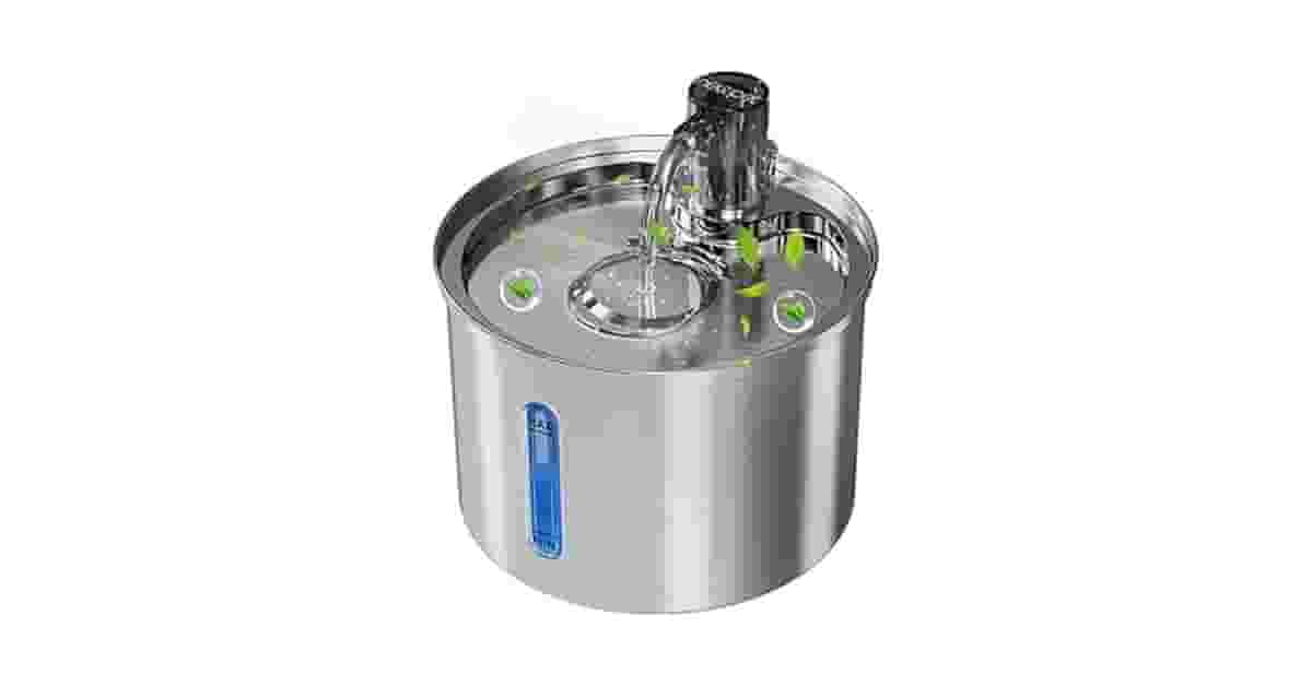 Melhor Fonte de Água para Gatos: Inox ou Plástico?
