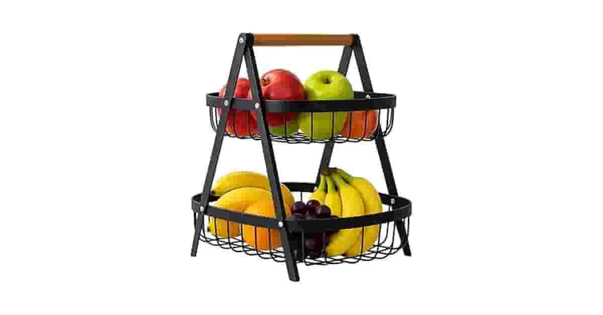 Melhor Fruteira de Mesa: Madeira, Metal ou Vidro?