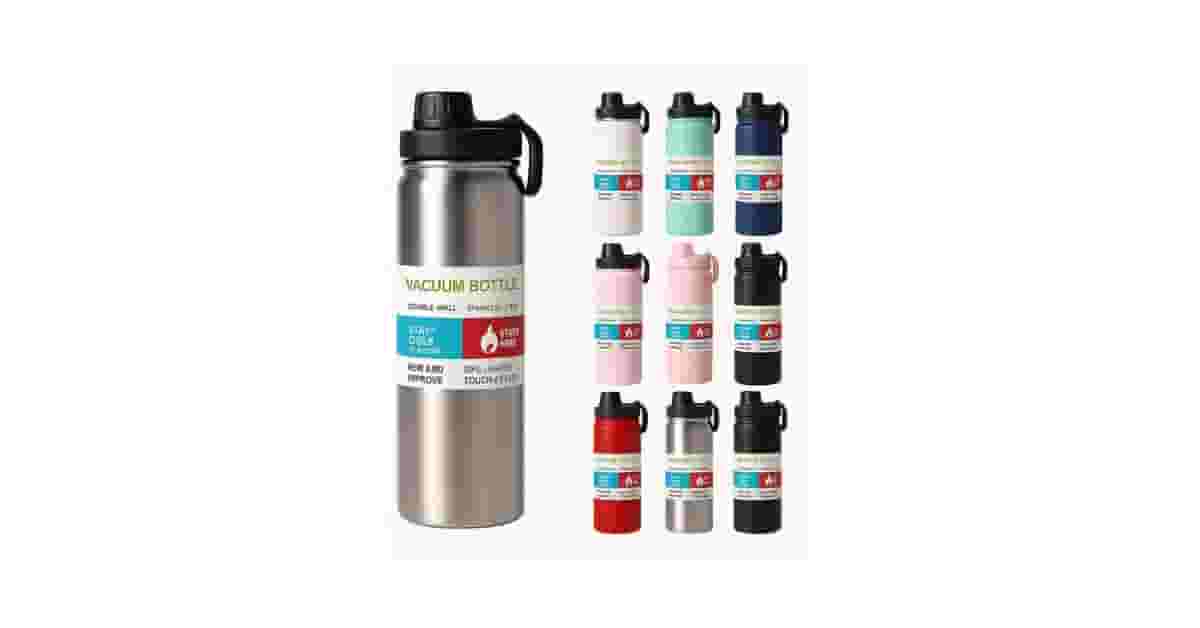 Melhor Garrafa Térmica para Água Gelada: Mantenha Frio por 24h