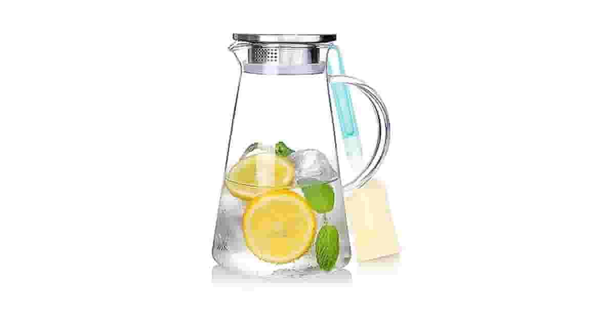 Melhor Jarra de Vidro p/ Água Quente e Fria