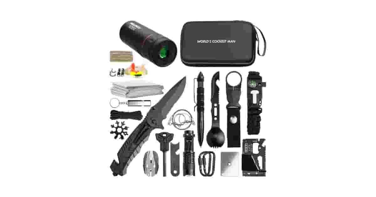 Melhor Kit de Sobrevivência do Mundo: Essencial para Aventura