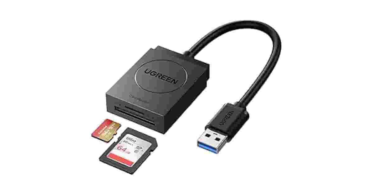 Melhor Leitor de Cartão de Memória: Qual Conector?