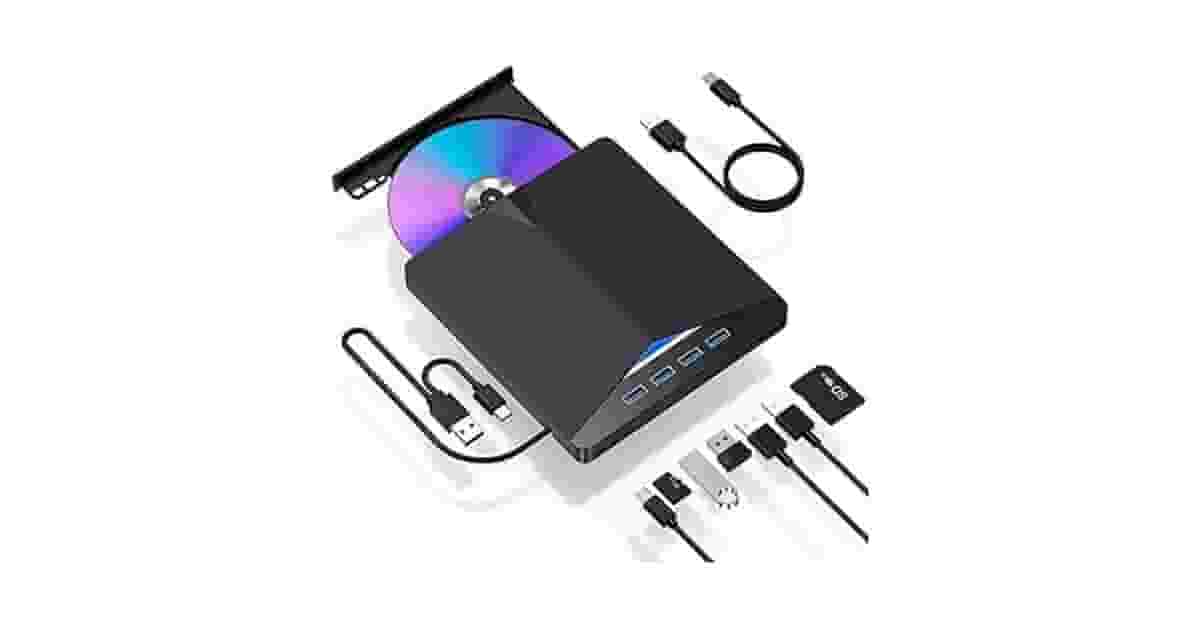 Melhor Leitor de CD/DVD Externo: USB-C ou USB 3.0?