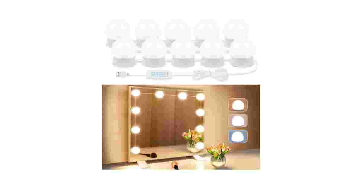 Melhor Luz para Espelho de Maquiagem: Iluminação Profissional