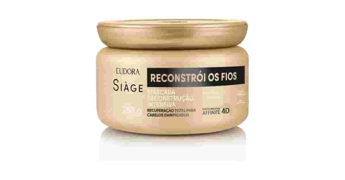 Melhor Máscara de Reconstrução Eudora: Destaque Fios Danificados