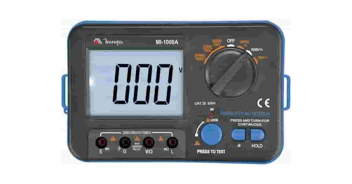 Melhor Megometro: Teste Isolação Profissional!