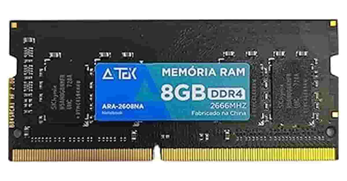 Melhor Memória RAM para Notebook: Upgrade Rápido