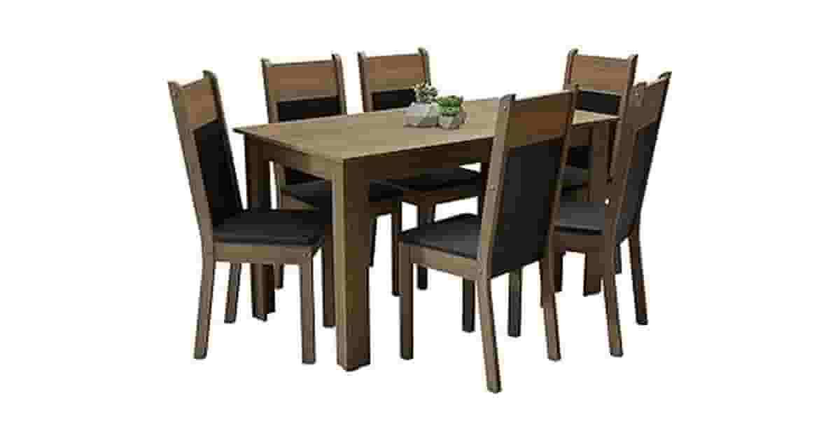 Melhor Mesa de 6 Cadeiras: Madeira, Vidro ou Granito?
