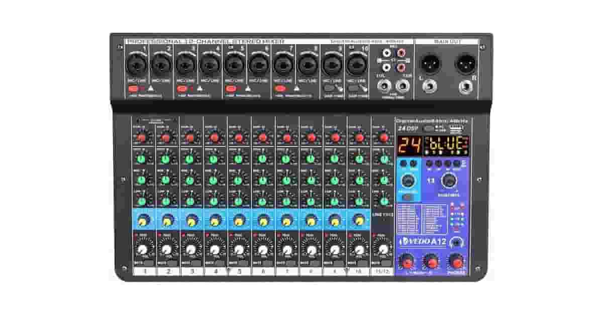 Melhor Mesa de Som para Igreja: 8 Canais e Potência