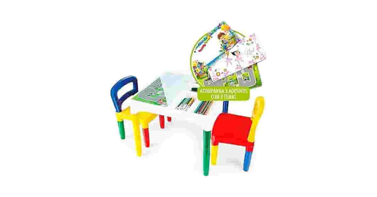 Melhor Mesa Infantil: Plástico ou Madeira (MDF)?