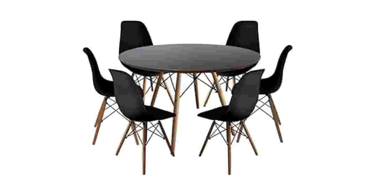 Melhor Mesa Redonda 6 Cadeiras: Vidro ou Madeira?