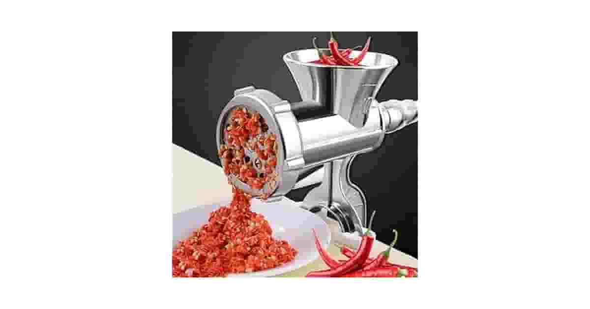 Melhor Moedor de Carne Manual: Ferro ou Alumínio?