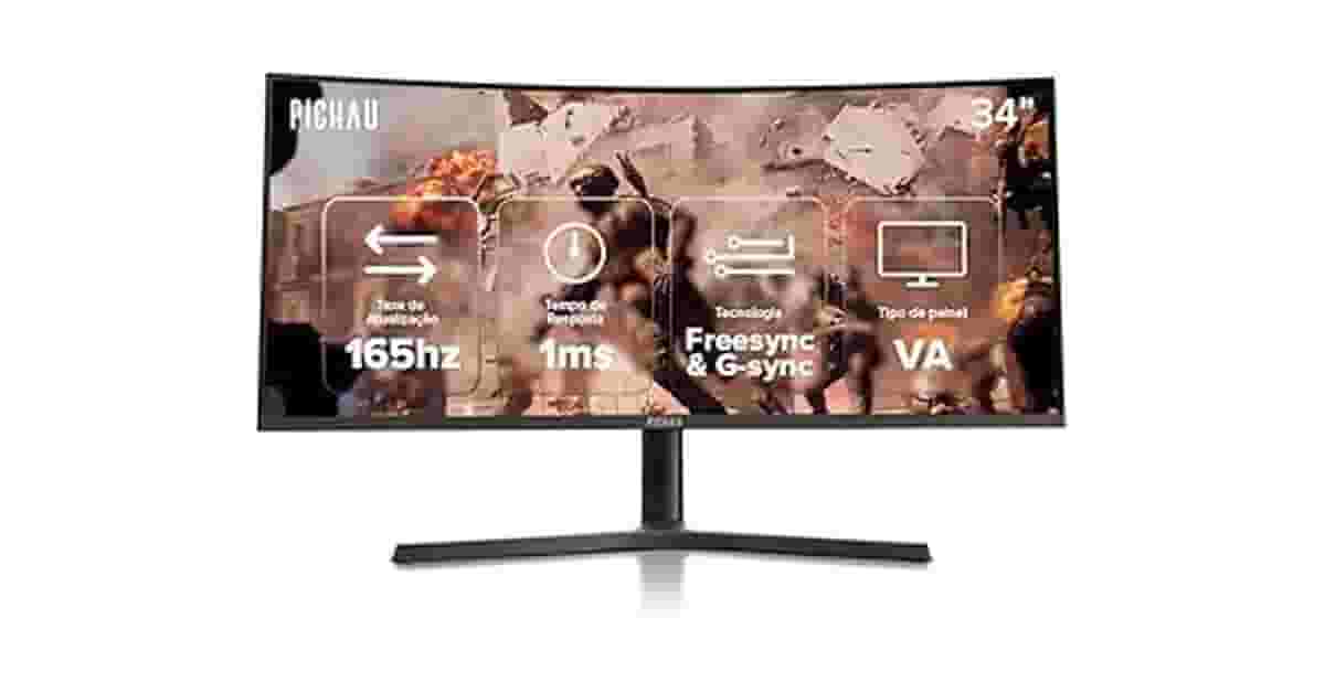 Melhor Monitor 34 Polegadas p/ Games ou Trabalho?