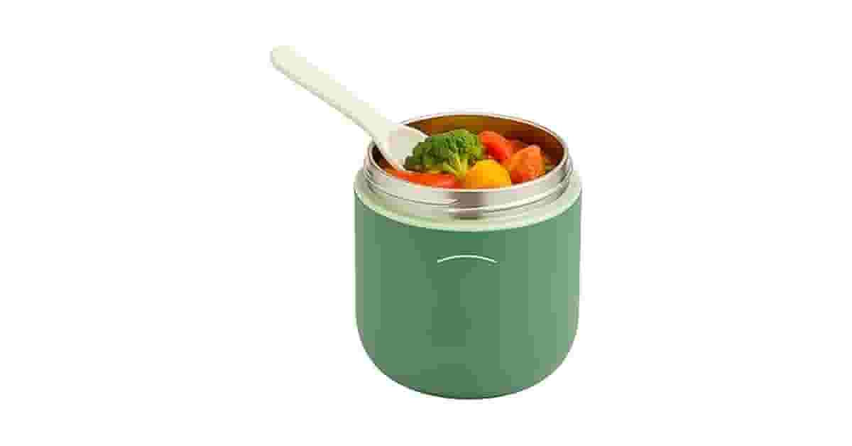 Melhor pote termico para bebe: Papinha quente por 8h