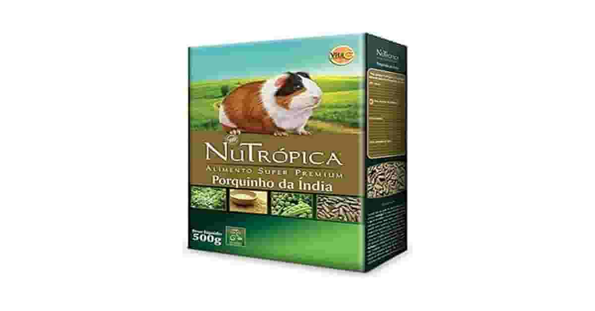 Melhor ração p/ porquinho da índia com vitamina C