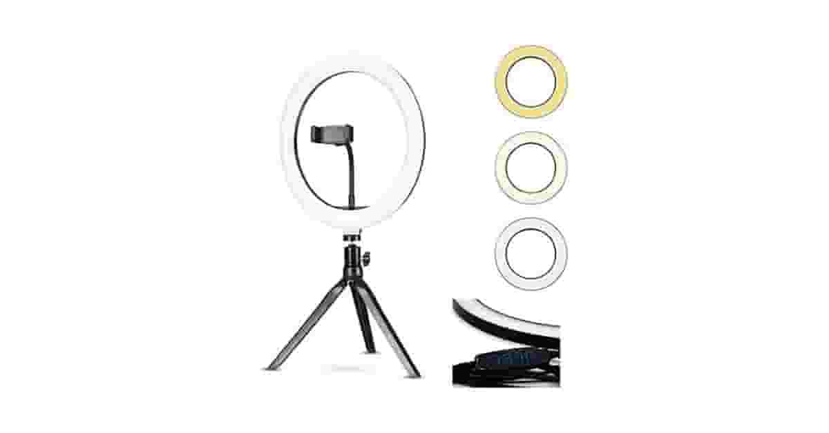 Melhor Ring Light: Guia de Tamanhos e Temperaturas