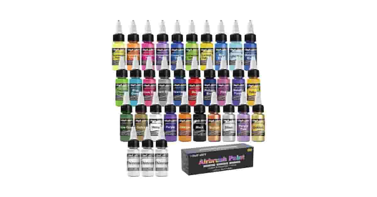 Melhor Tinta para Aerógrafo: Guia Completo com Cores e Acabamentos