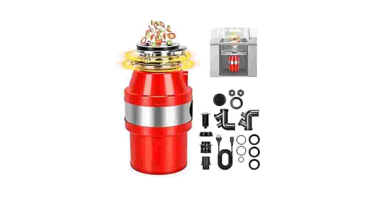 Melhor Triturador de Alimentos Pia: 1/2 ou 3/4 HP?