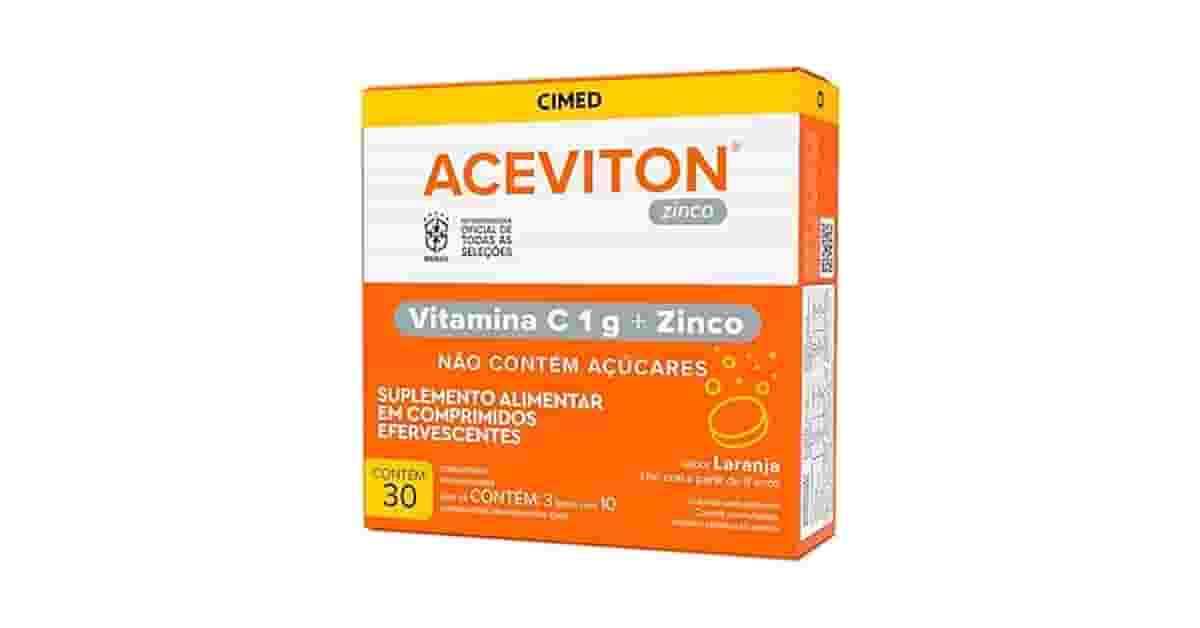 Melhor Vitamina C Efervescente com Zinco ou Selênio?