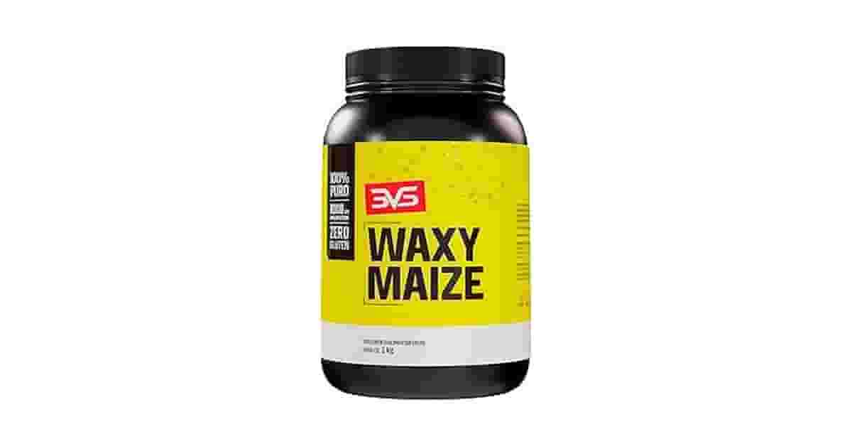 Melhor Waxy Maize para Energia Sem Picos de Insulina