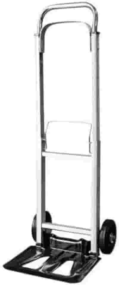 Em Aluminio Carrinho De Mão Dobrável Carga Até 150 Kilos