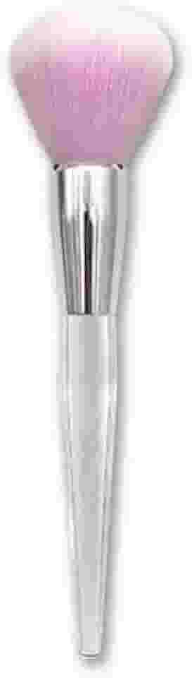 Pincel Para Pó Facial Macrilan - Profissional Let's Glam GL01 - Aplicação Uniforme e Acabamento Natural - Cerdas Macias e Densas