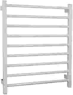 Toalheiro Térmico Elétrico para Toalhas, Design Moderno, Branco, Aquecedor de Parede, Secagem Rápida e Economia de Energia, Ideal para Banheiros e Lavabos - 127v