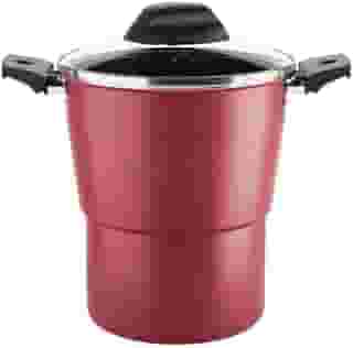 Brinox - Cuscuzeira 2L Especiarias Antiaderente - Cereja