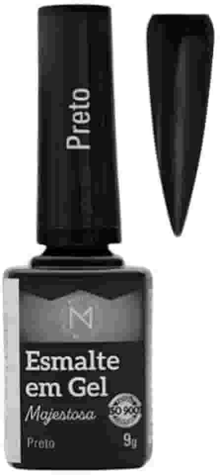 Esmalte Em Gel 9g - Majestic Nails (Preto)