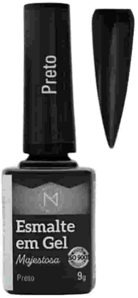 Esmalte Em Gel 9g - Majestic Nails (Preto)