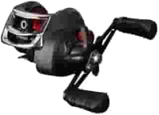 Carretilha De Pesca Para Destro ou Canhoto Carretel 18+1 Rolamentos Com 11 Velocidades Força de Frenagem Magnética de 10 kg Relação 7.2:1 Molinete Preto e Vermelho DUPIN