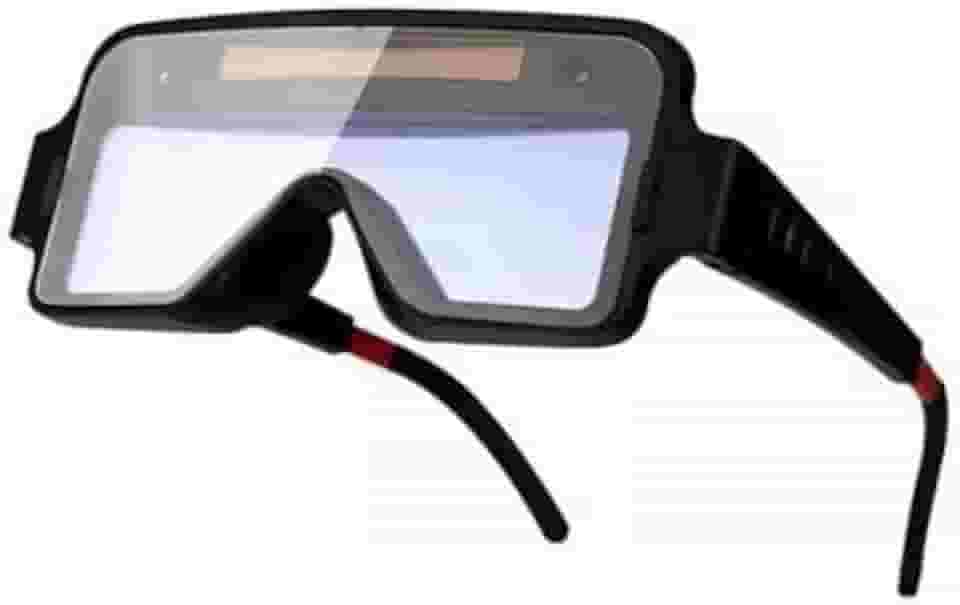 Óculos de Solda com Escurecimento Automático – Proteção Eficiente para Soldador, Lente com Ajuste Rápido à Luz, Conforto e Segurança em Trabalhos de Soldagem, Leve e Resistente, Uso Profissional