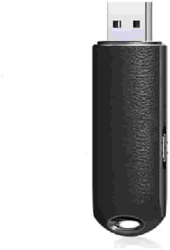 Mini gravador ativado por voz de 8 GB Unidade flash USB 2.0 dade de gravação de 96 horas Criptografia de arquivos Gravação de voz com um toque Stick Gravador de som para reuniões Trabalho Pales