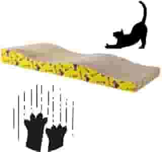 Arranhador Para Gato Brinquedo De Papelão C/Erva Catnip