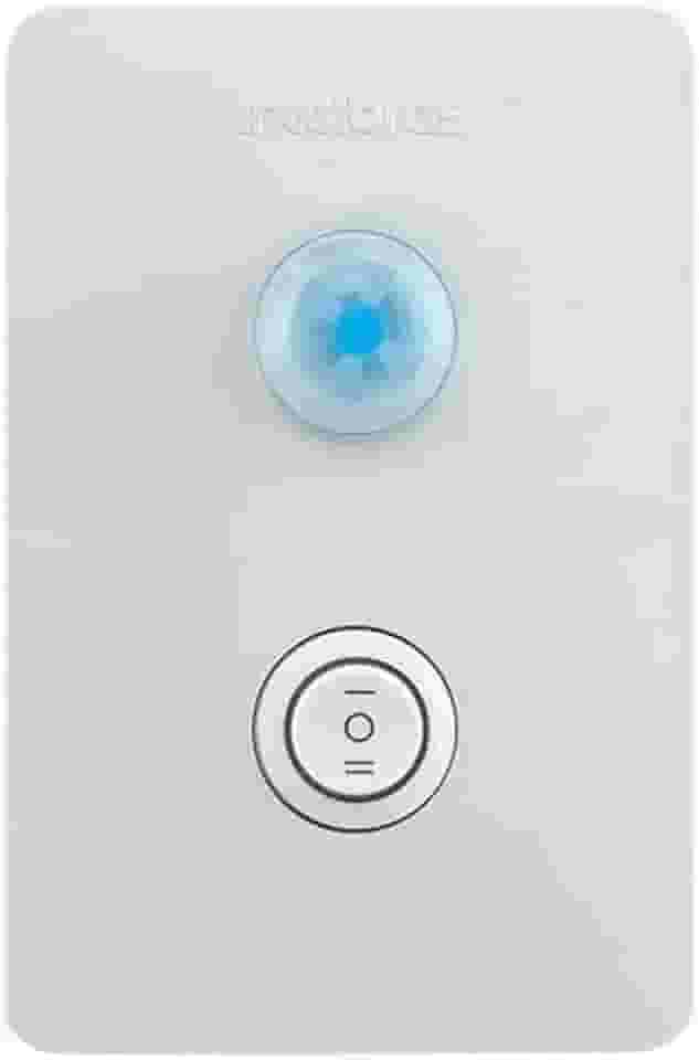 Sensor de Presença para Iluminação com Interruptor ESPI 180 E+ Branco Intelbras