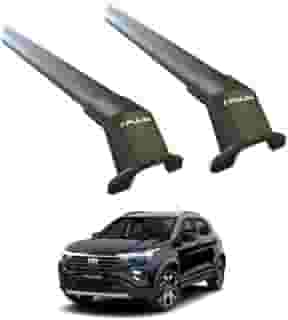 Rack Travessa de Teto Bagageiro Pulse 2021 2022 2023 2024 Fixação Original Preto