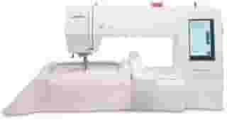 'Máquina de Bordar Computadorizada MC400E Janome - Área de Bordado de 20CM x 20CM, 160 Bordados na Memória, Inclui e Deleta Bordados, Bivolt'