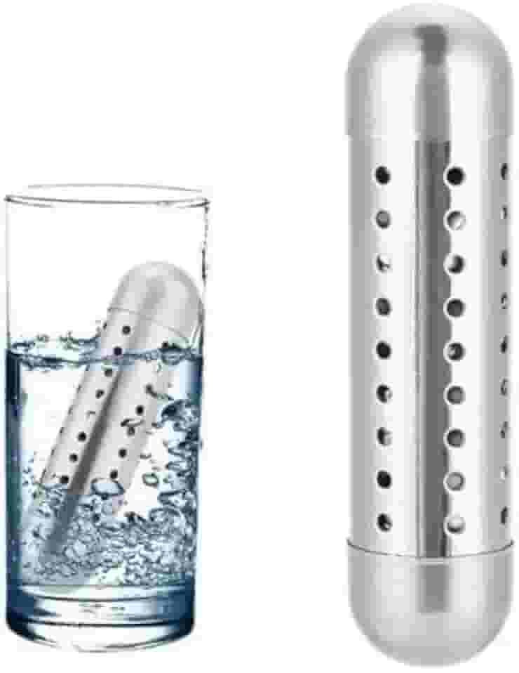 Bastão Purificador e Ionizador de Água, Alcalino com Hidrogênio, Capacidade 500 ML