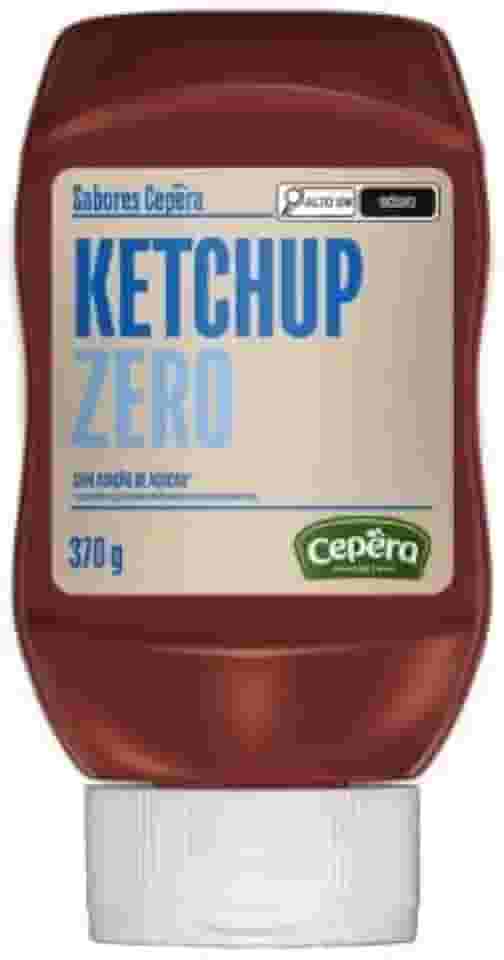 Ketchup Zero Adição de Açúcar Sabores Cepêra 370g
