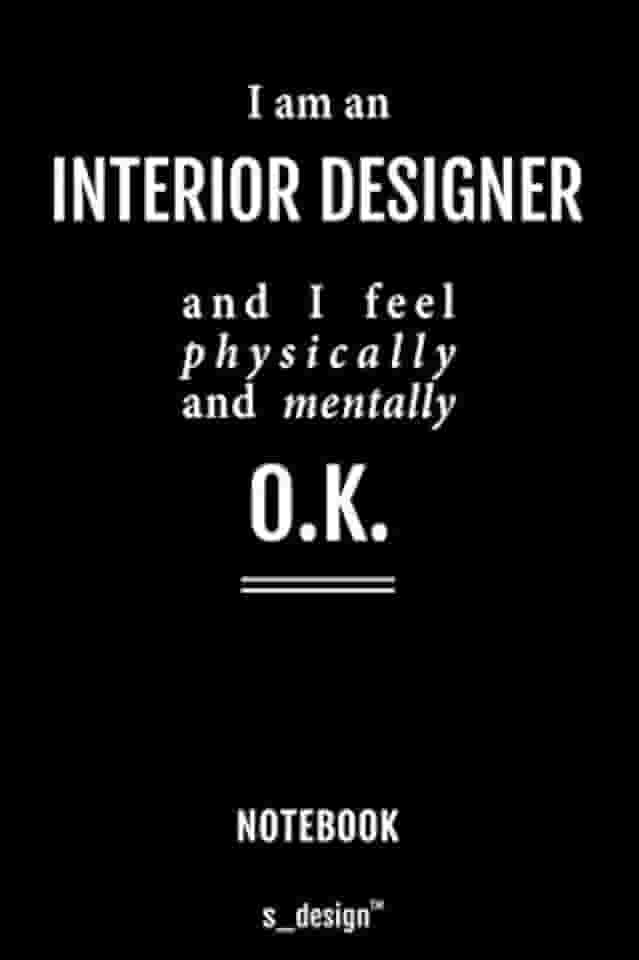 Notebook for Interior Designers/Interior Designer: awesome handy Note Book [120 pages blank dotted dot grid paper]