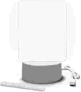 Luminária 3D LED Quadro De Mensagem - Presente Criativo - Decoração Romântica Quarto - Luminária USB Decorativa - Presente Romântico