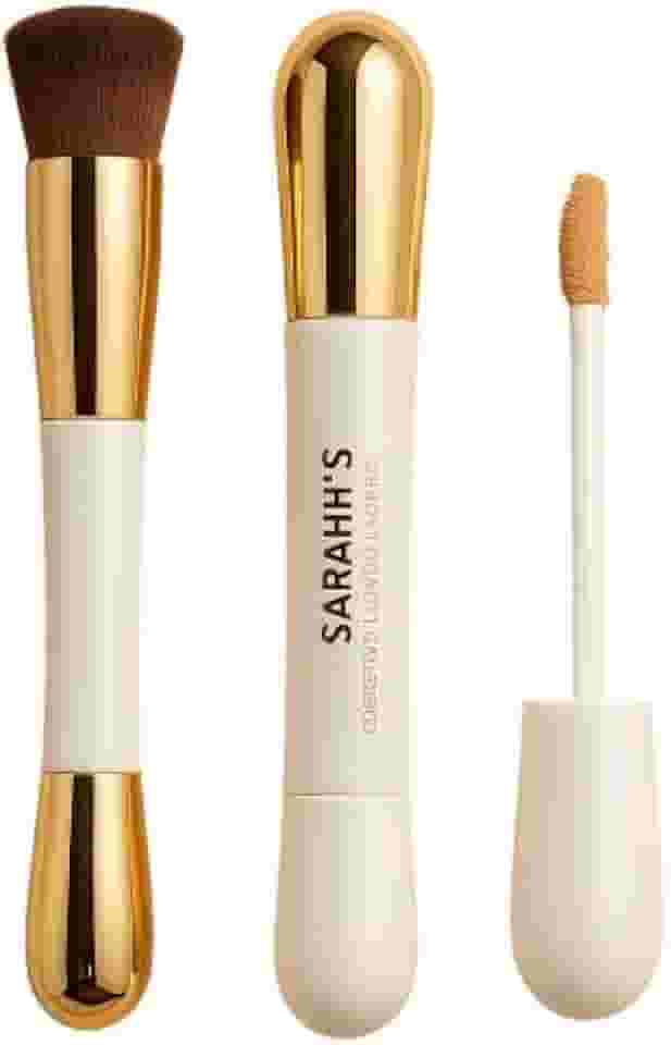 Corretivo Líquido com Pincel Lasting cobertura natural e duradoura, Ilumina e esconde manchas, acne e olheiras. (2)