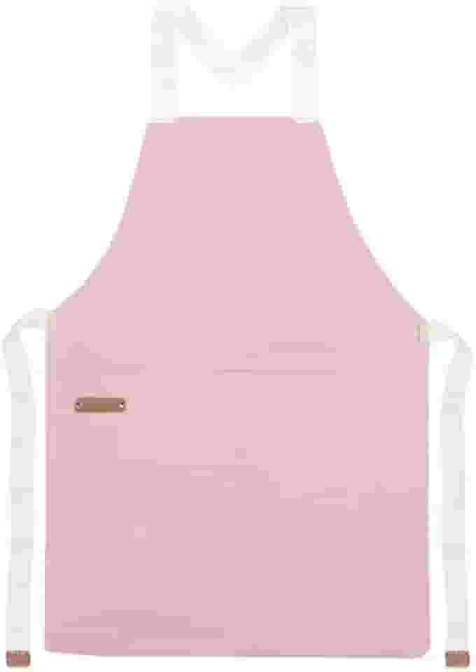Avental Rosa Algodao Cozinha Pintura Artes Bar SPA